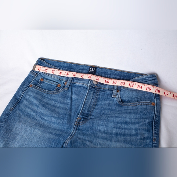 Gap 1969 classic straight blue jeans 30 - Picture 4 of 5